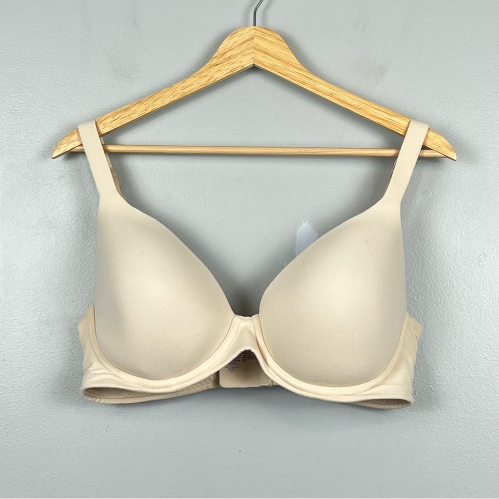 Soma Embraceable Perfect Coverage light beige underwire bra, 38DD.